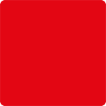En röd kvadrat