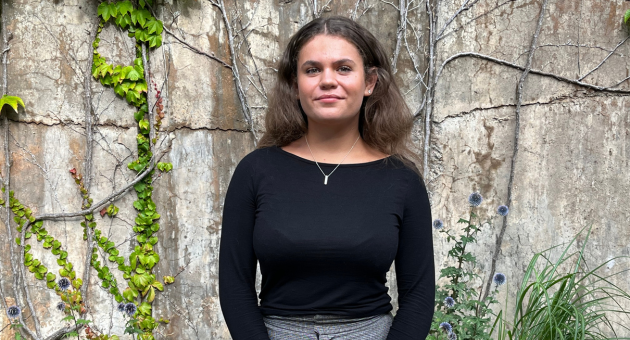 Sommarjobbare Silvia Järvinen