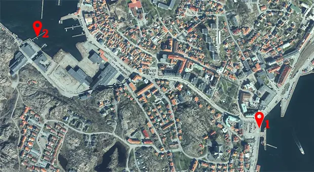 Laddplatser för fritidsbåtar i Lysekils kommun